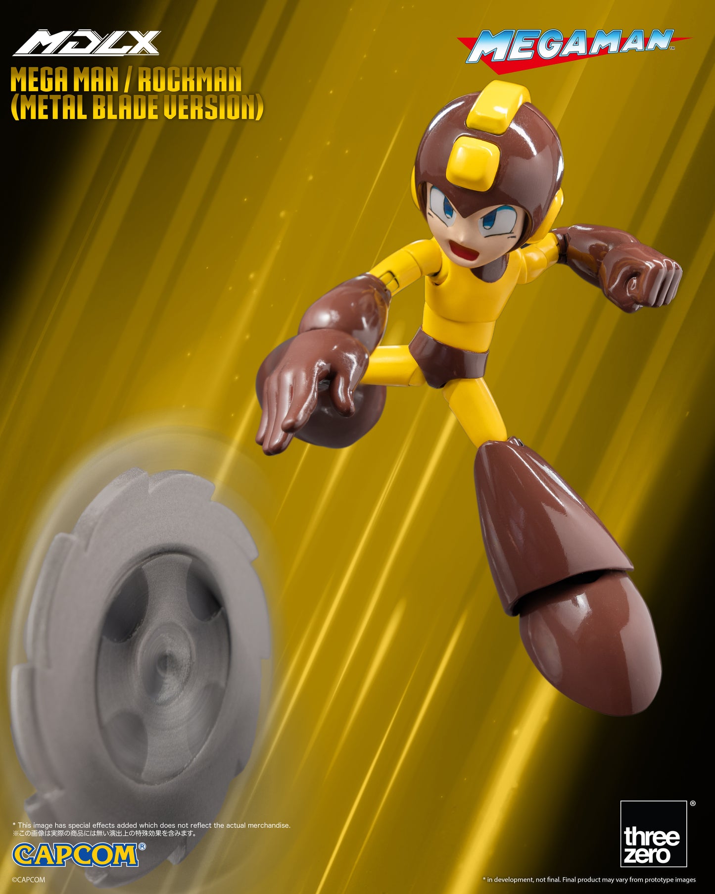 Pre Order MDLX Mega Man / Rockman (Metal Blade Version)