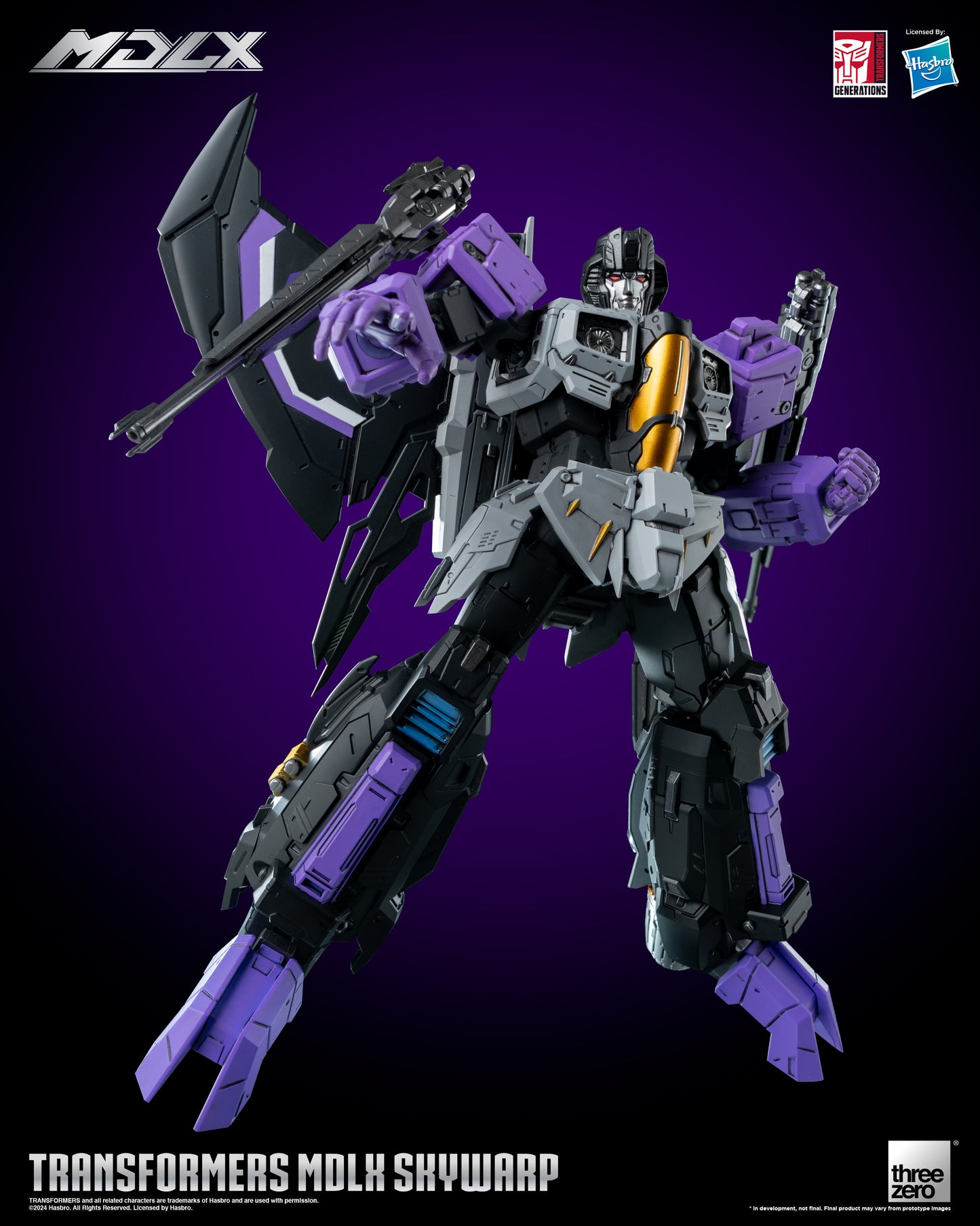 Transformers MDLX Articulated Figure Series Skywarp