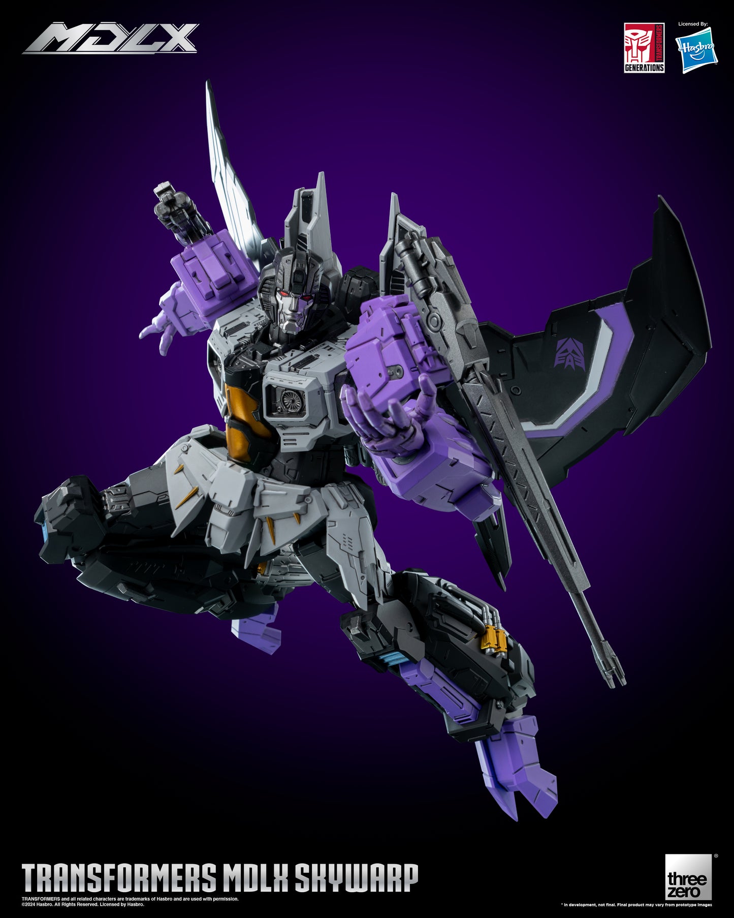 Transformers MDLX Articulated Figure Series Skywarp