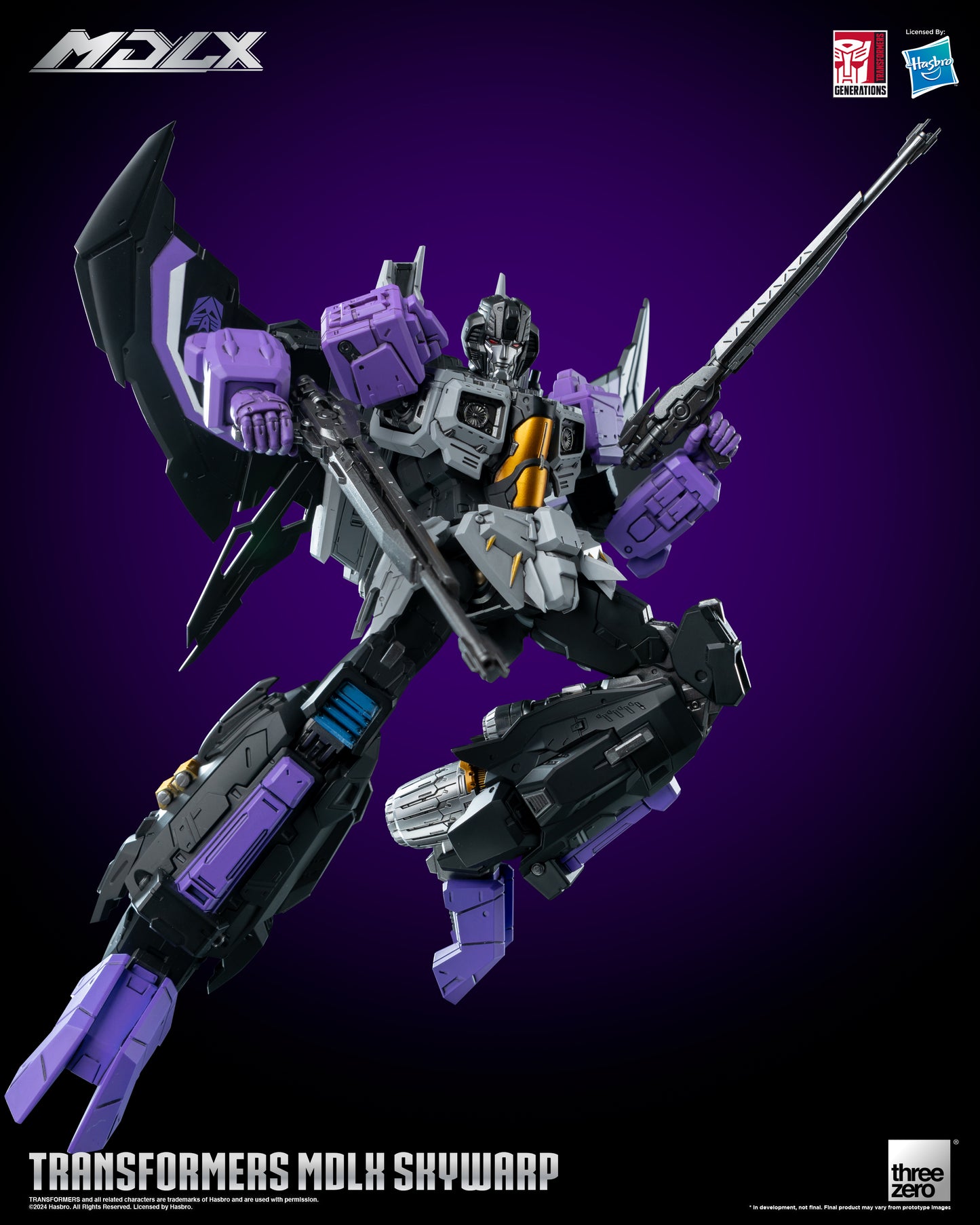 Transformers MDLX Articulated Figure Series Skywarp