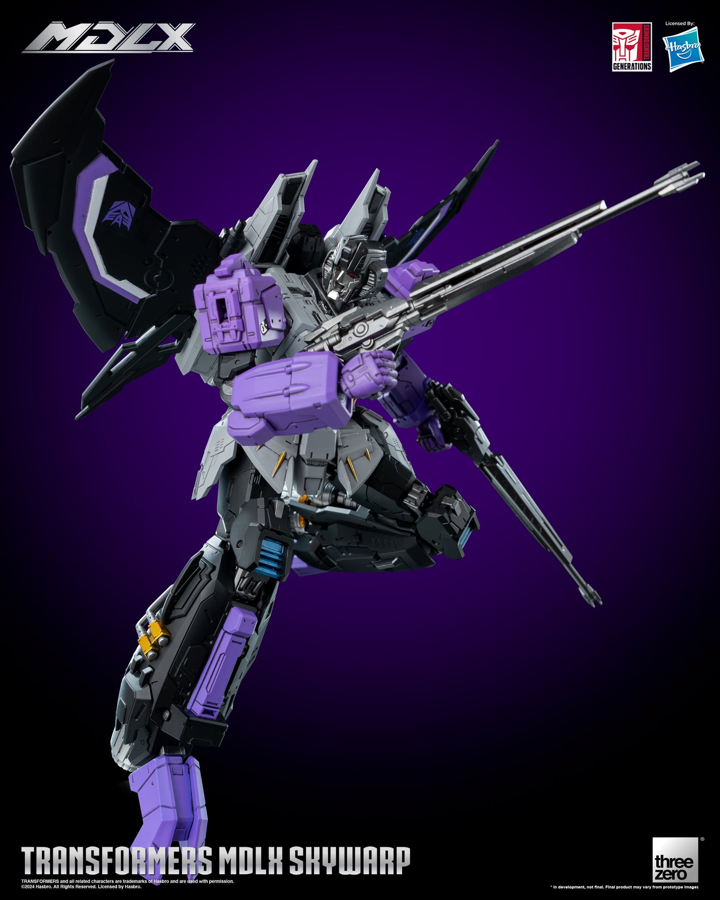 Transformers MDLX Articulated Figure Series Skywarp