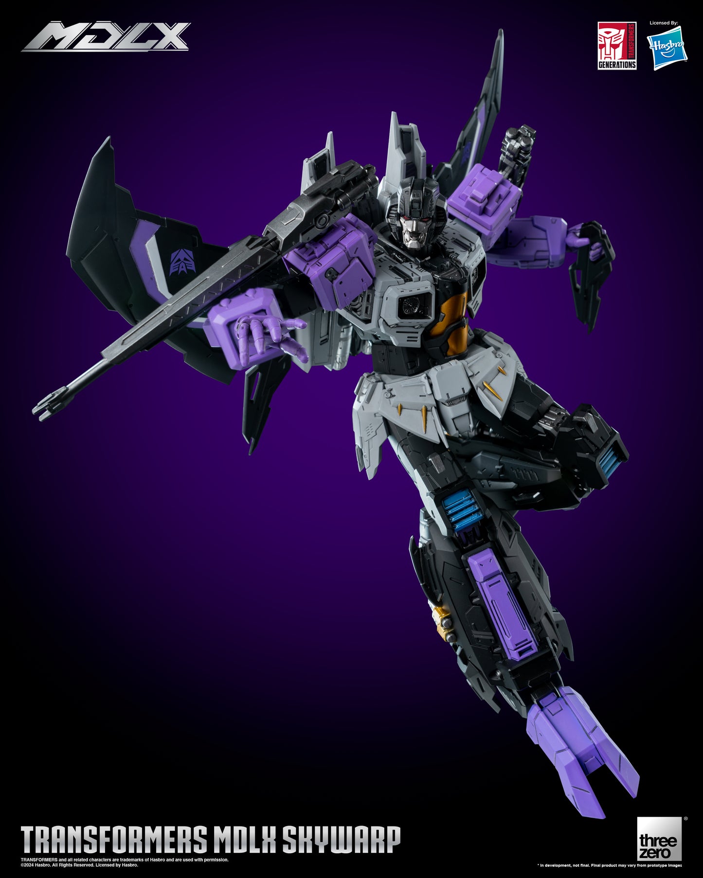 Transformers MDLX Articulated Figure Series Skywarp