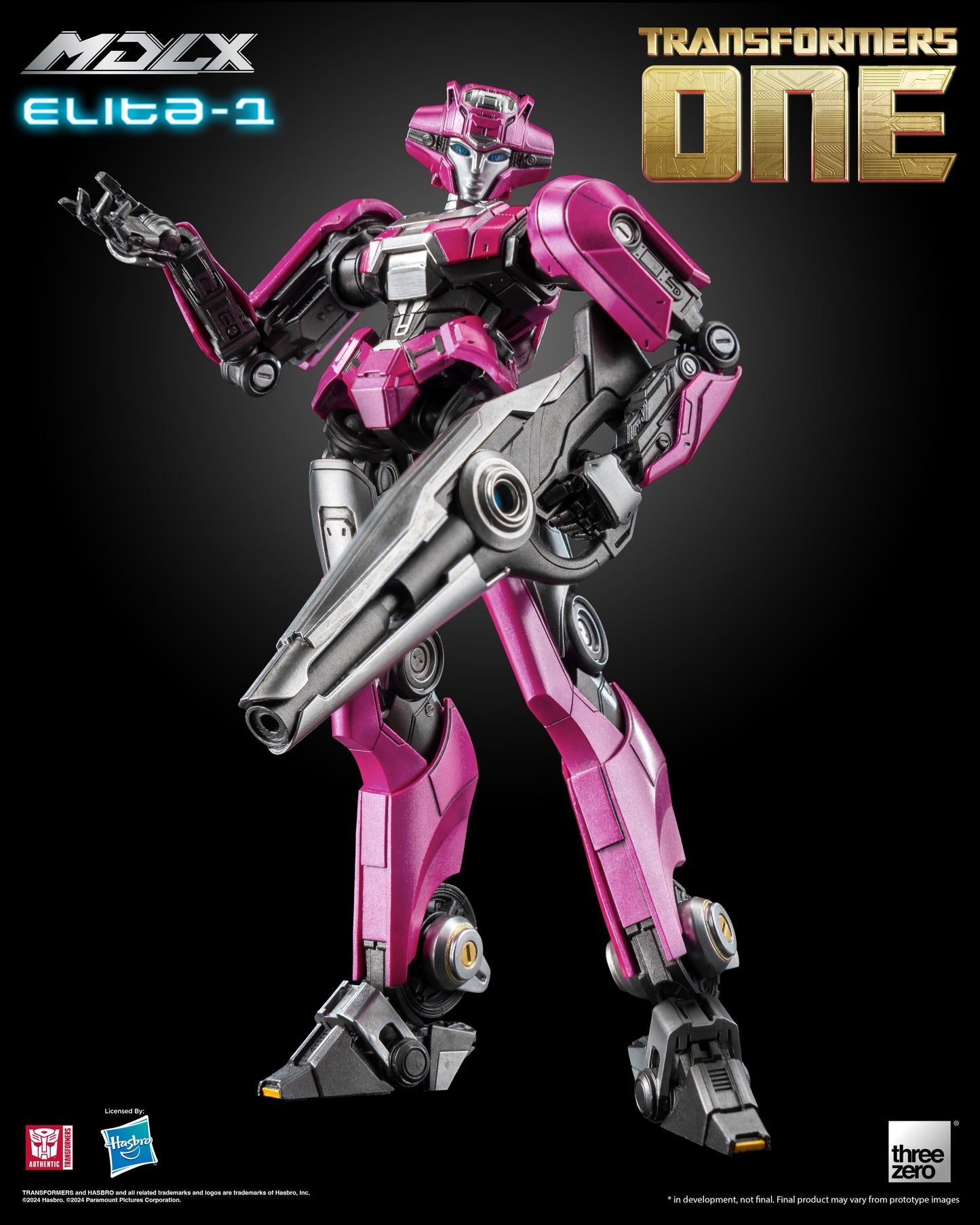 Pre Order Transformers One - MDLX ELITA-1 Threezero