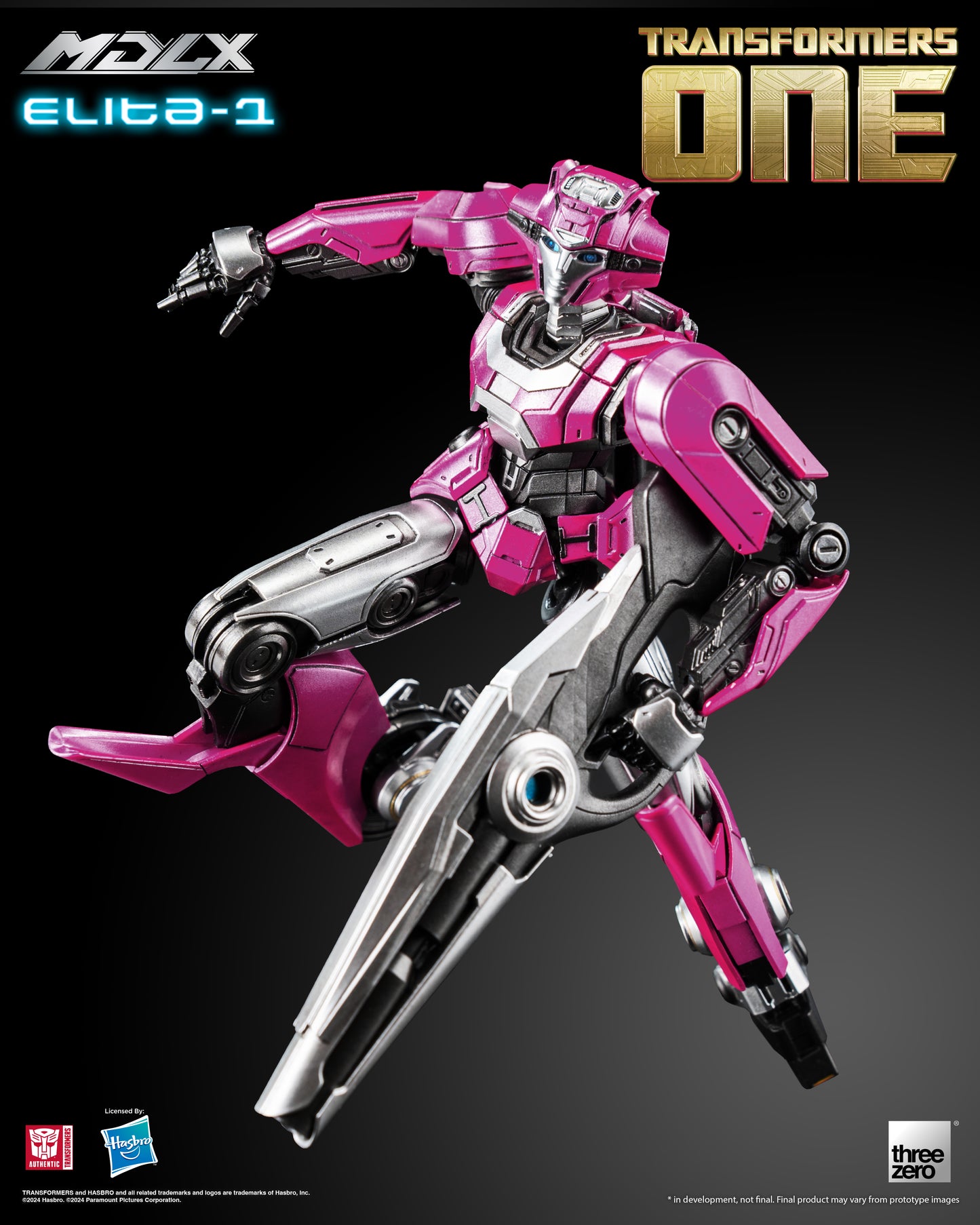 Pre Order Transformers One - MDLX ELITA-1 Threezero