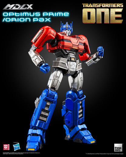 Pre Order Transformers One - MDLX Optimus Prime/Orion Pax Threezero