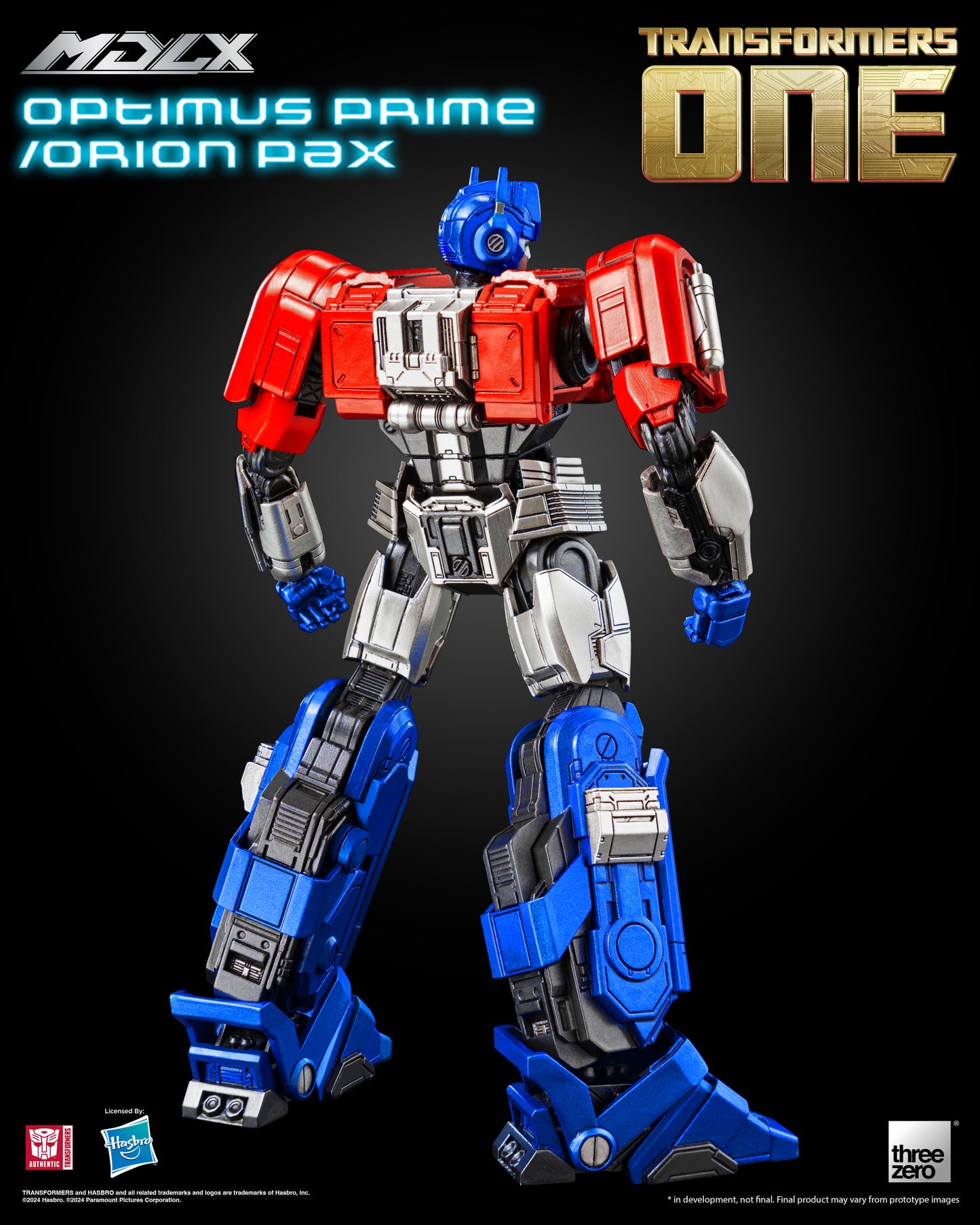 Pre Order Transformers One - MDLX Optimus Prime/Orion Pax Threezero