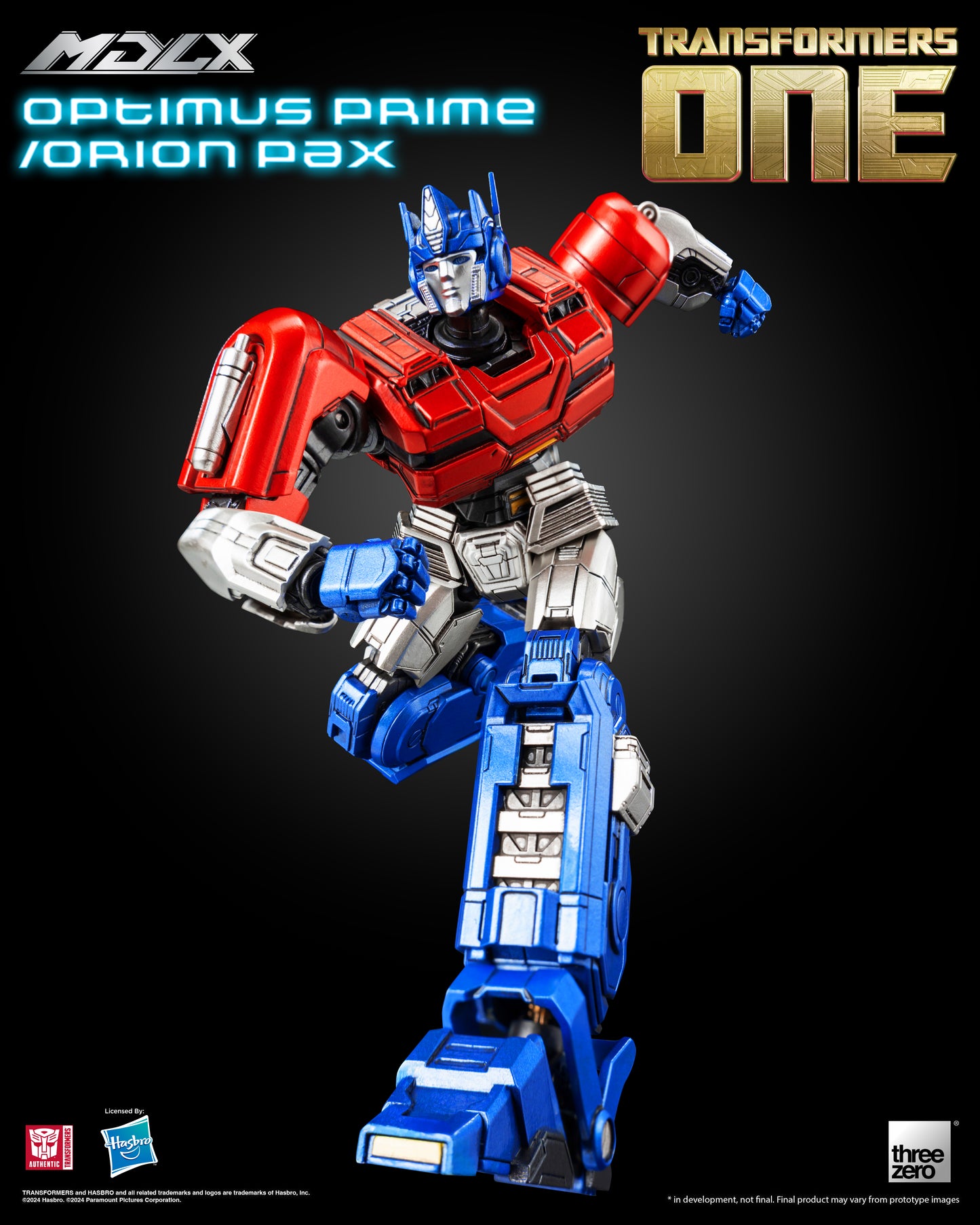 Pre Order Transformers One - MDLX Optimus Prime/Orion Pax Threezero