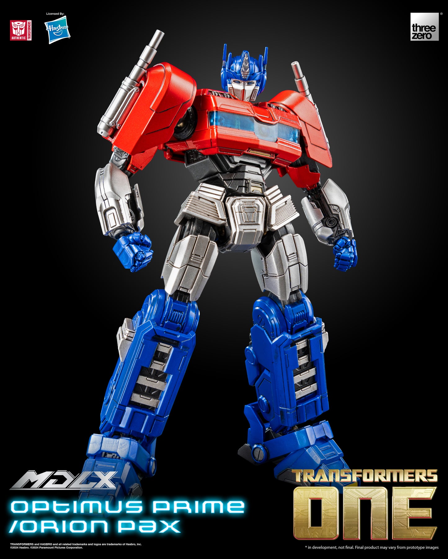 Pre Order Transformers One - MDLX Optimus Prime/Orion Pax Threezero