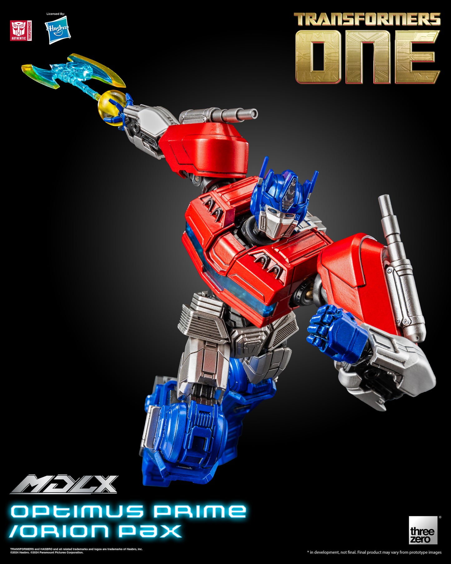 Pre Order Transformers One - MDLX Optimus Prime/Orion Pax Threezero