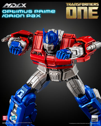 Pre Order Transformers One - MDLX Optimus Prime/Orion Pax Threezero