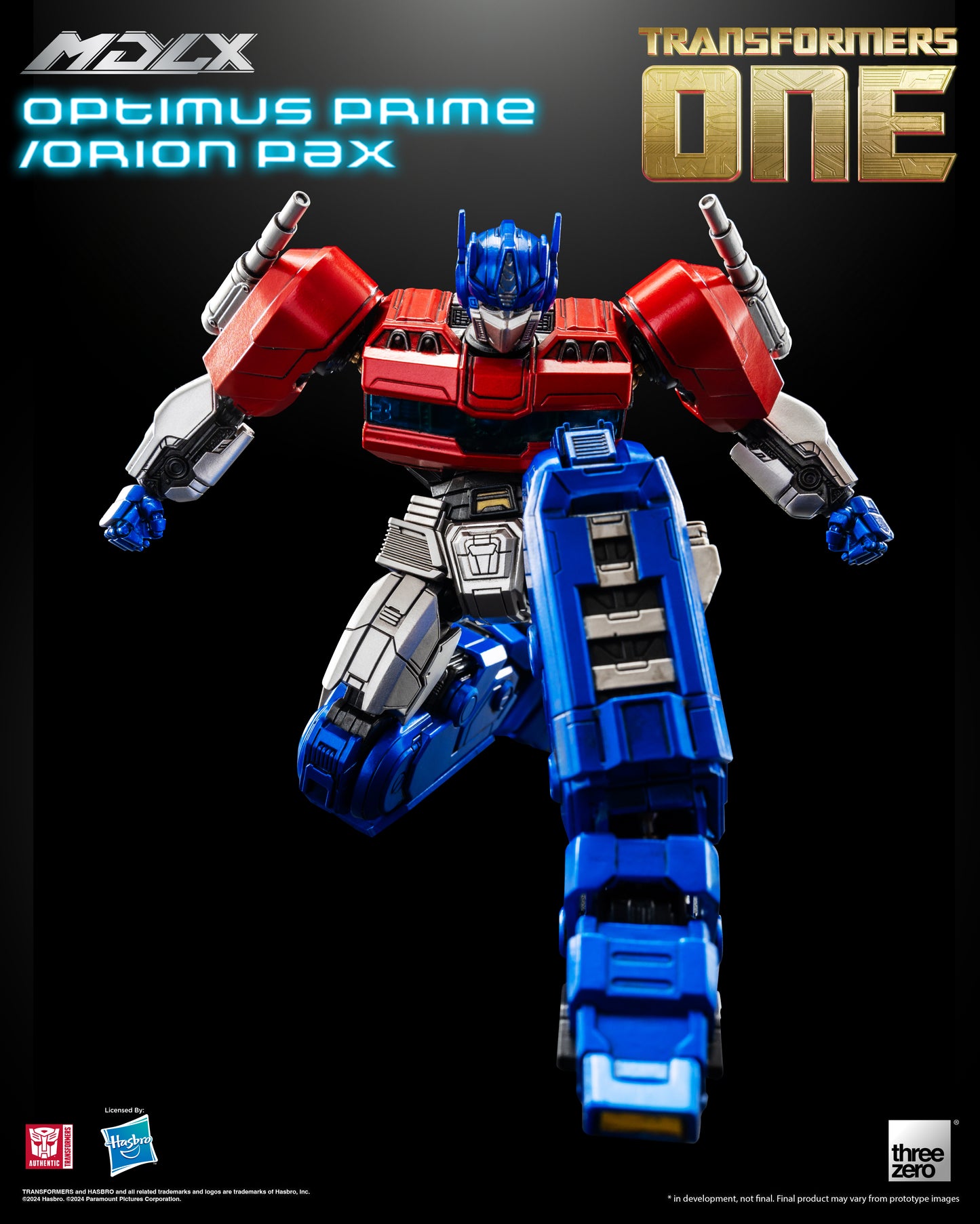 Pre Order Transformers One - MDLX Optimus Prime/Orion Pax Threezero