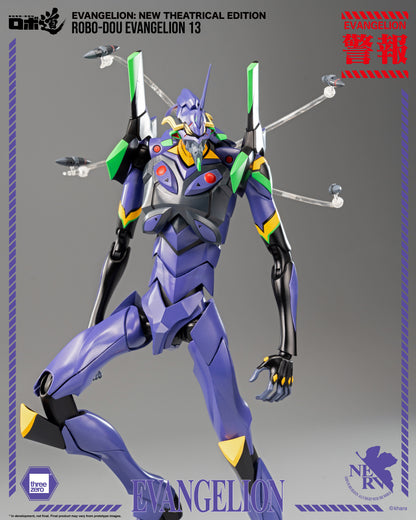 Evangelion: New Theatrical Edition - ROBO-DOU Evangelion 13 by Threezero with missiles