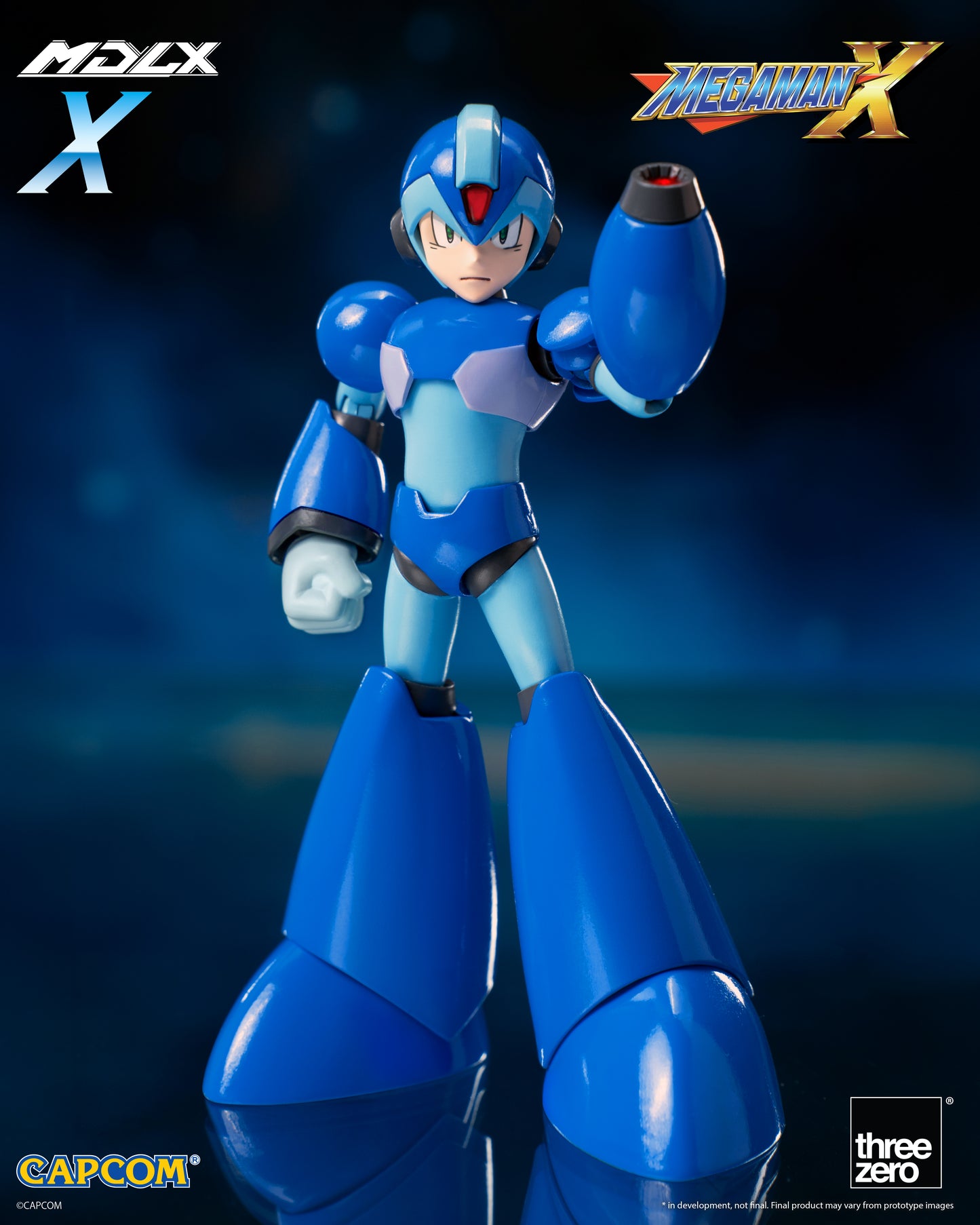 Pre Order MDLX X - Rockman X / Mega Man X Threezero