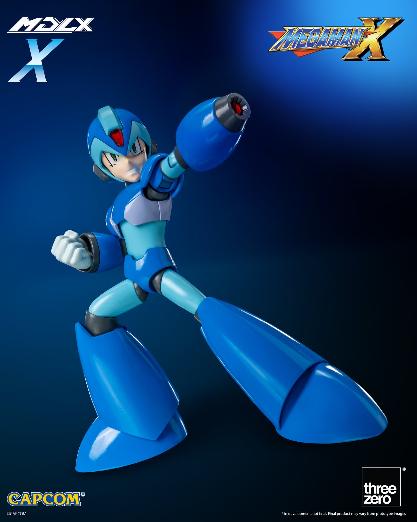 Pre Order MDLX X - Rockman X / Mega Man X Threezero