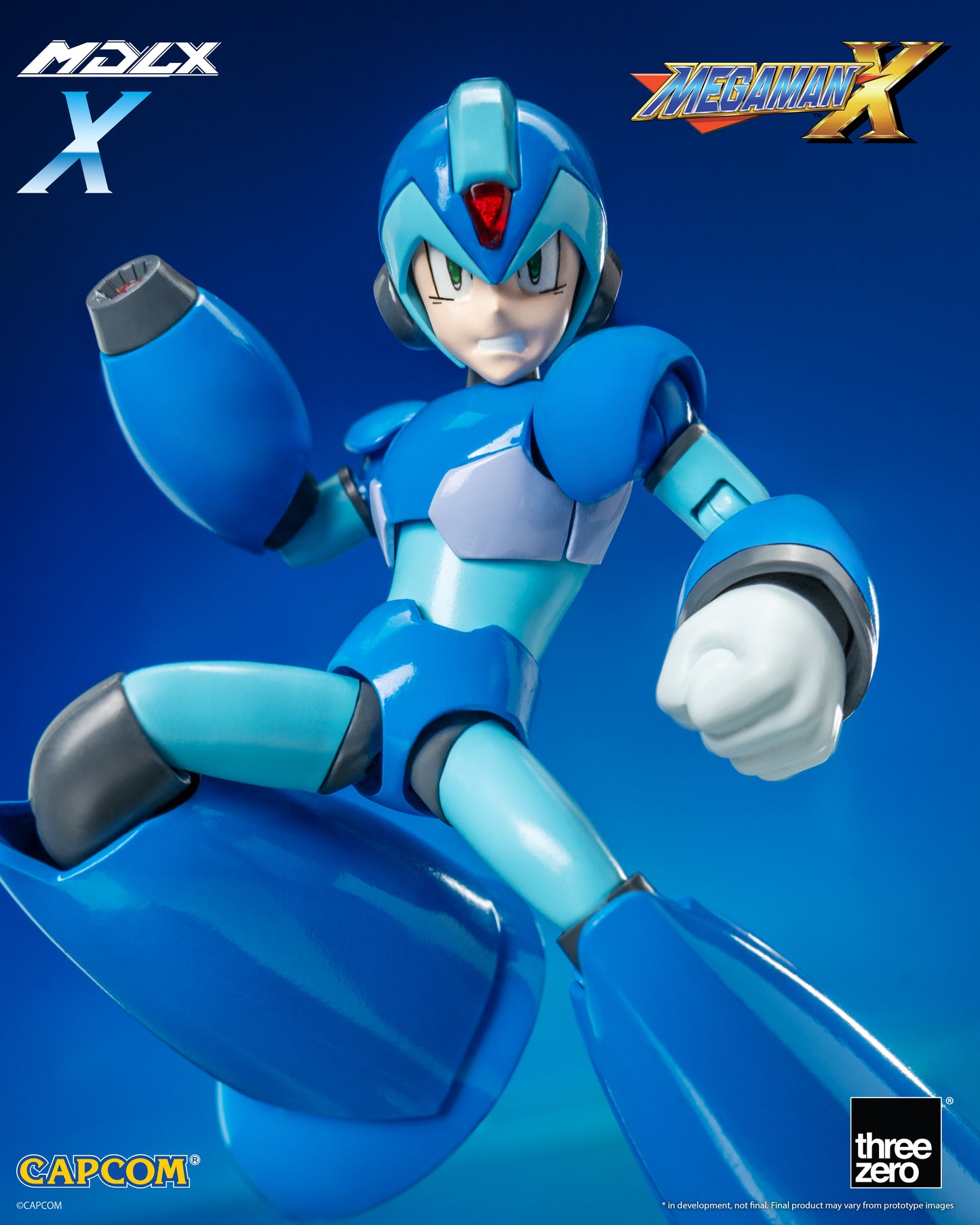 Pre Order MDLX X - Rockman X / Mega Man X Threezero