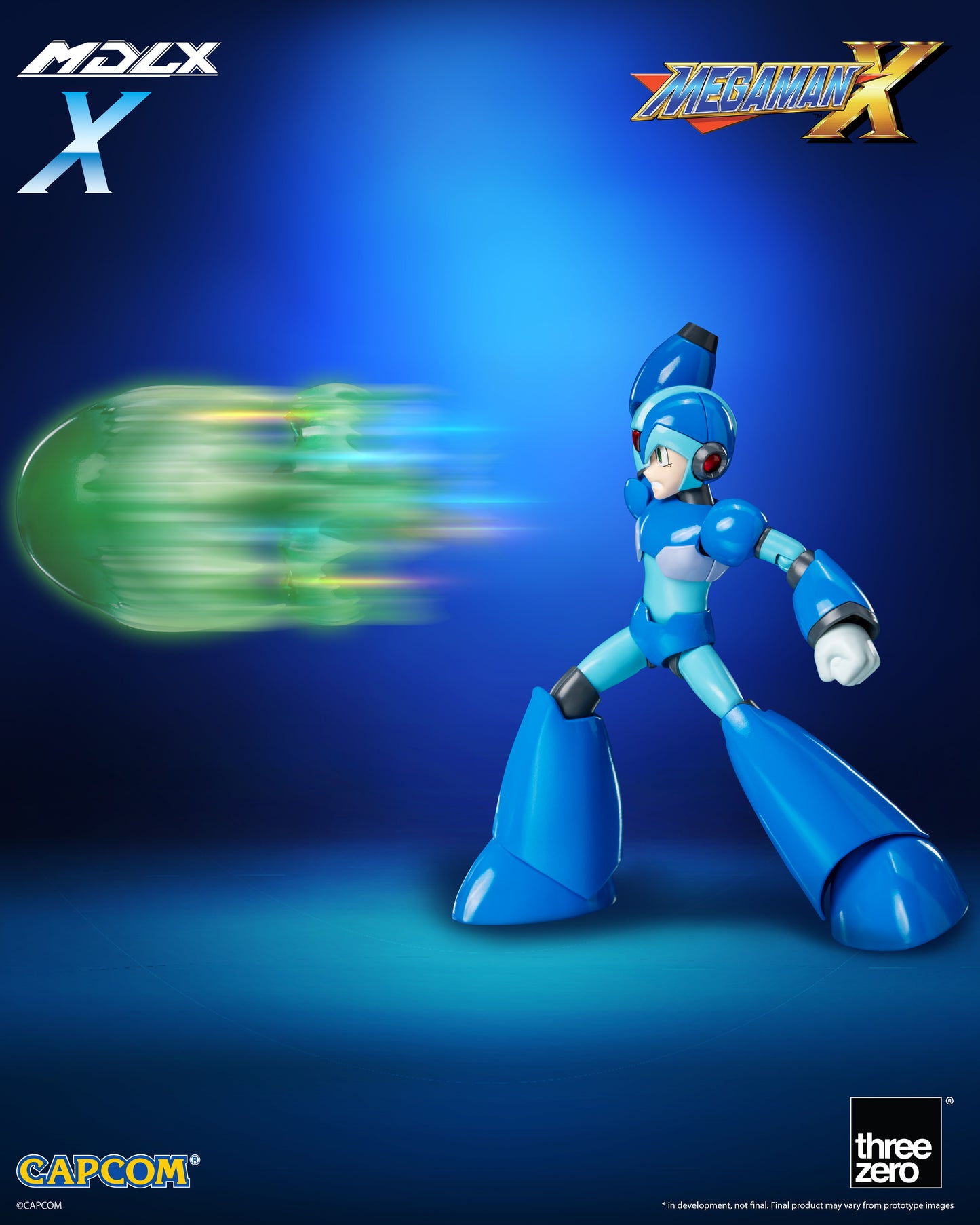 Pre Order MDLX X - Rockman X / Mega Man X Threezero