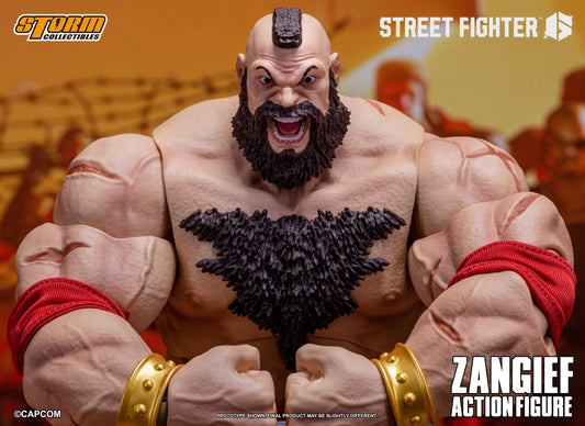 Pre Order Zangief "Street Fighter 6" - Storm Collectibles Action Figure