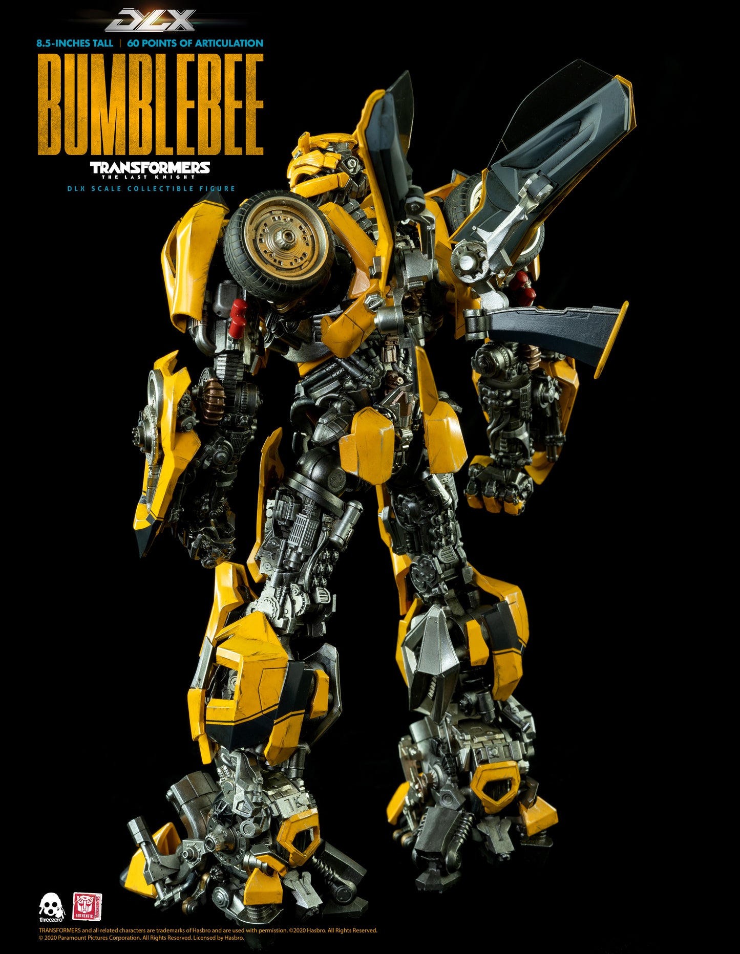 Transformers: The Last Knight – DLX Bumblebee back view