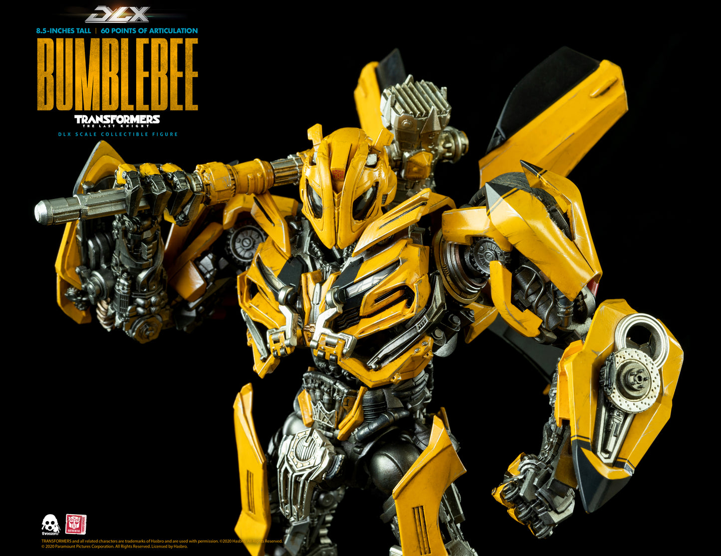 Transformers: The Last Knight – DLX Bumblebee mask on