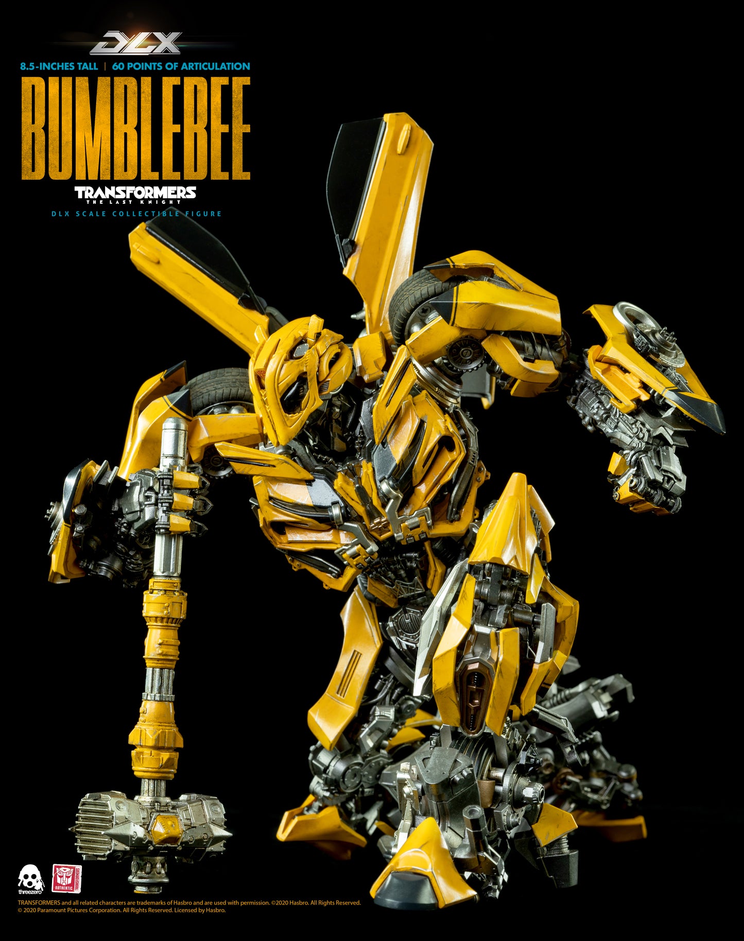 Transformers: The Last Knight – DLX Bumblebee kneeling pose