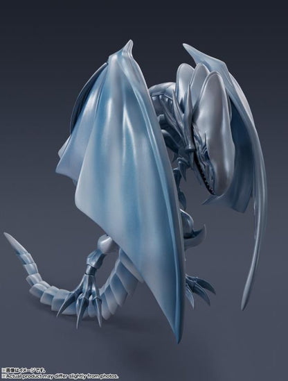 Yu-Gi-Oh! Duel Monsters S.H.MonsterArts Blue-Eyes White Dragon wings folded down