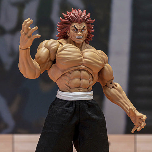 Baki the Grappler Baki Hanma: Son of Ogre Yujiro Hanma  close up