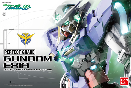 PG Gundam Exia "Mobile Suit Gundam 00" - Bandai Hobby 1/60 Scale Perfect Grade Model Kit