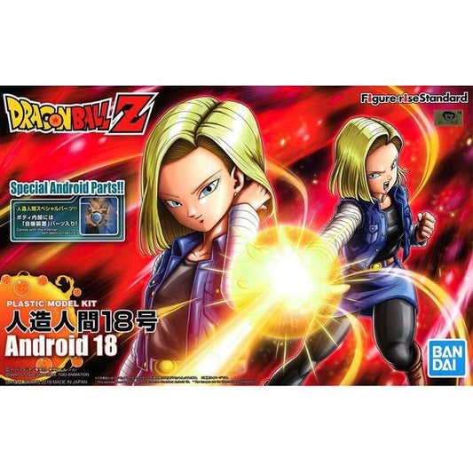 Figure-rise Standard Android 18 Dragon Ball Z Plastic Model Kit Bandai