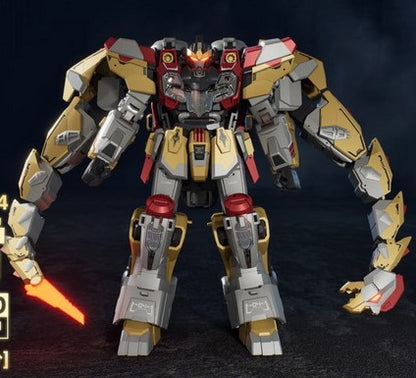 Pre Order CT-Longyan 04 Brontosolid (Sludge) Shuraking (Volcanicus) Transformers - Cang Toys