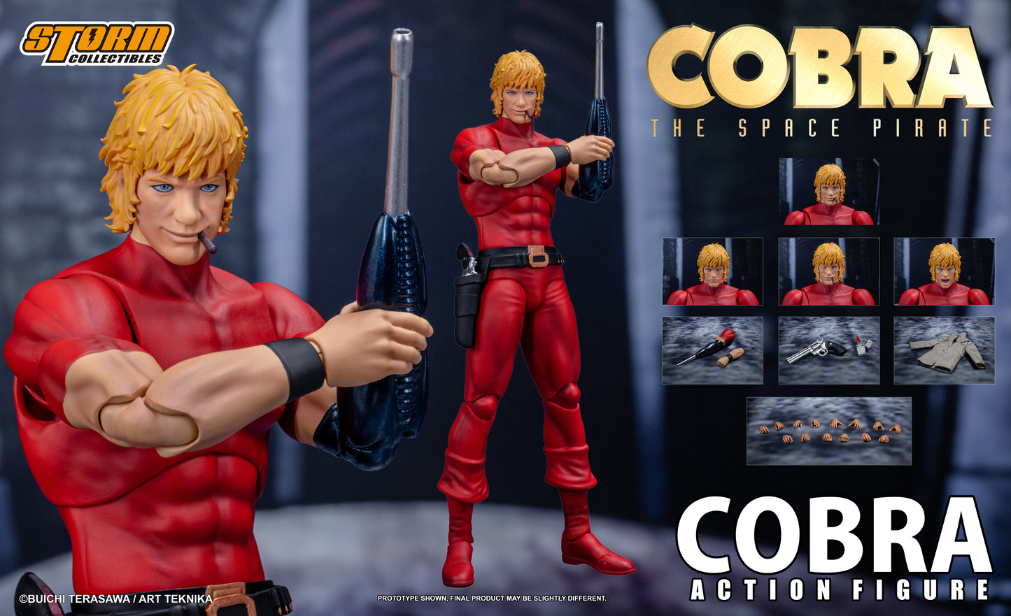 Pre Order Cobra "The Space Pirate" - Storm Collectibles Action Figure