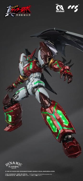 Getter Robo Armageddon MORTAL MIND Shin Getter 1 (Stars Slasher Ver.) Action Figure by CCSTOYS flying pose