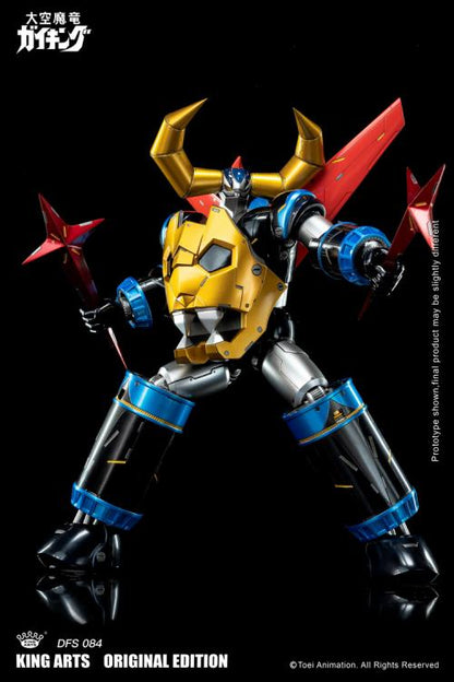 Divine Demon-Dragon Gaiking DFS084 Gaiking Original Edition Figure holding 2 crosses