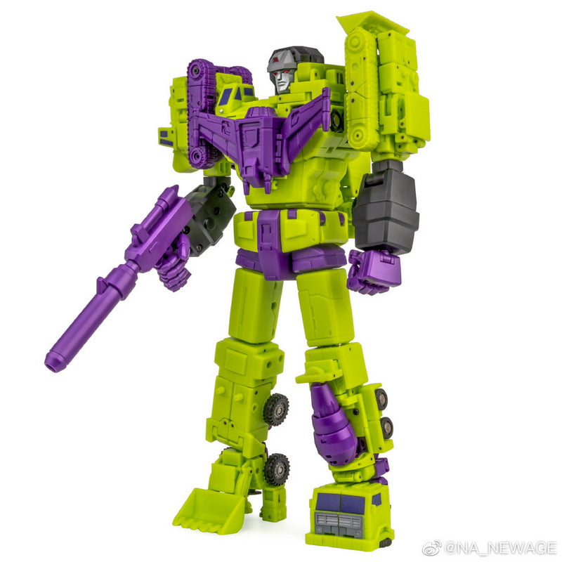 Pre Order H34 Fusion Hephaestus Reissue Gift Box Set (includes a trumpet bonus) Devastator by NewAge