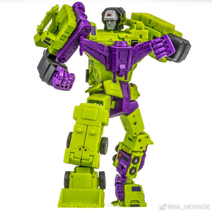 Pre Order H34 Fusion Hephaestus (Devastator) Reissue Gift Box Set (with trumpet bonus) Transformers by NewAge