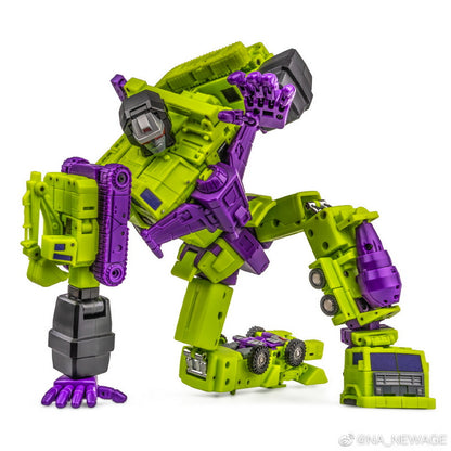 Pre Order H34 Fusion Hephaestus (Devastator) Reissue Gift Box Set (with trumpet bonus) Transformers by NewAge