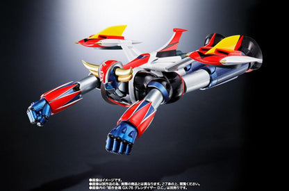 UFO Robot Grendizer Soul of Chogokin GX-76X3 Spacer Full Set (D.C.) Grendizer combined