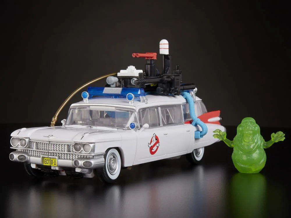 Transformers Collaborative Ghostbusters x Transformers Ectotron Ecto-1 vehicle mode