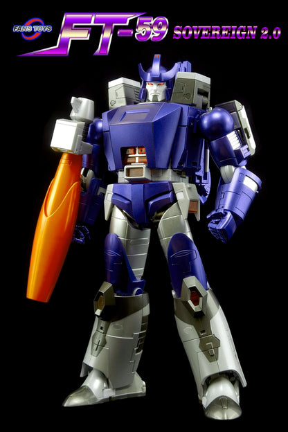 Pre Order Fans Toys FT-59 Sovereign 2.0 (MP Galvatron) - Masterpiece Scale Figure