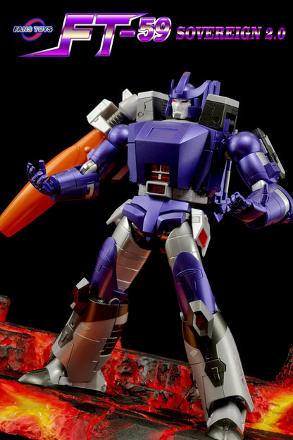 Pre Order Fans Toys FT-59 Sovereign 2.0 (MP Galvatron) - Masterpiece Scale Figure