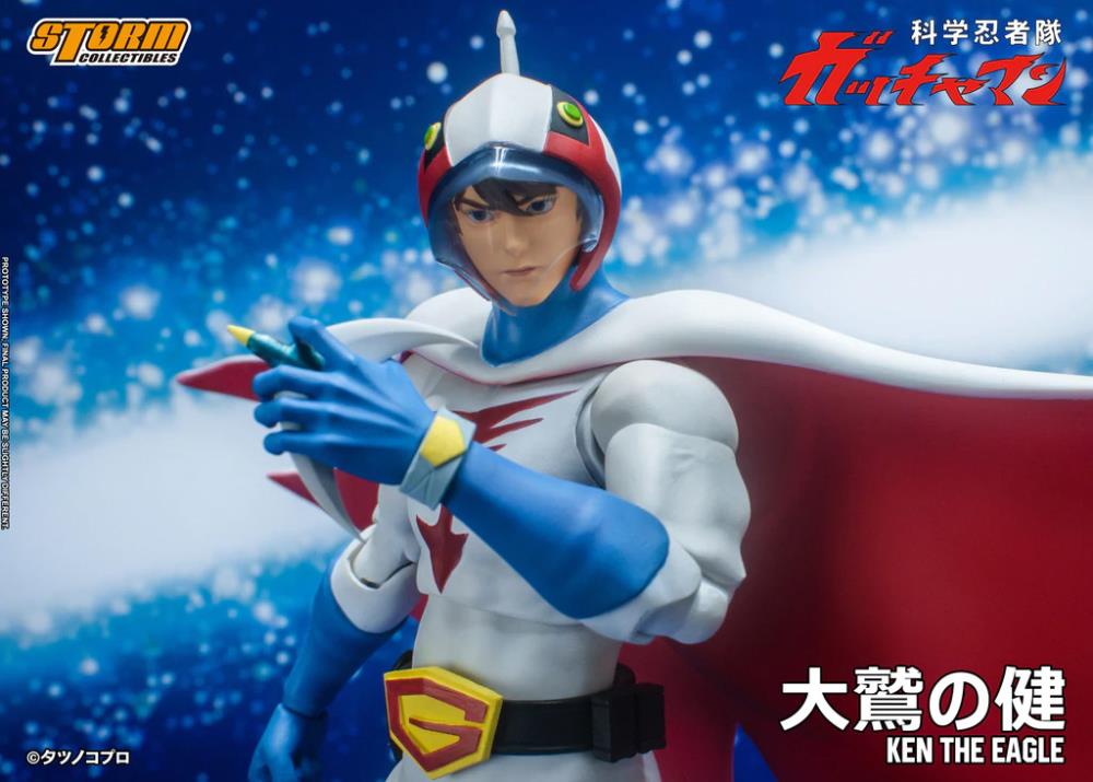 Gatchaman Ken the Eagle 1/12 Scale Action Figure by Stom Collectibles