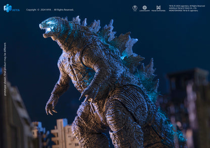 Pre Order Heat Ray Godzilla Light-Up Figure PX (2021) "Godzilla vs. Kong" - Hiya Toys Exquisite Basic+ Series