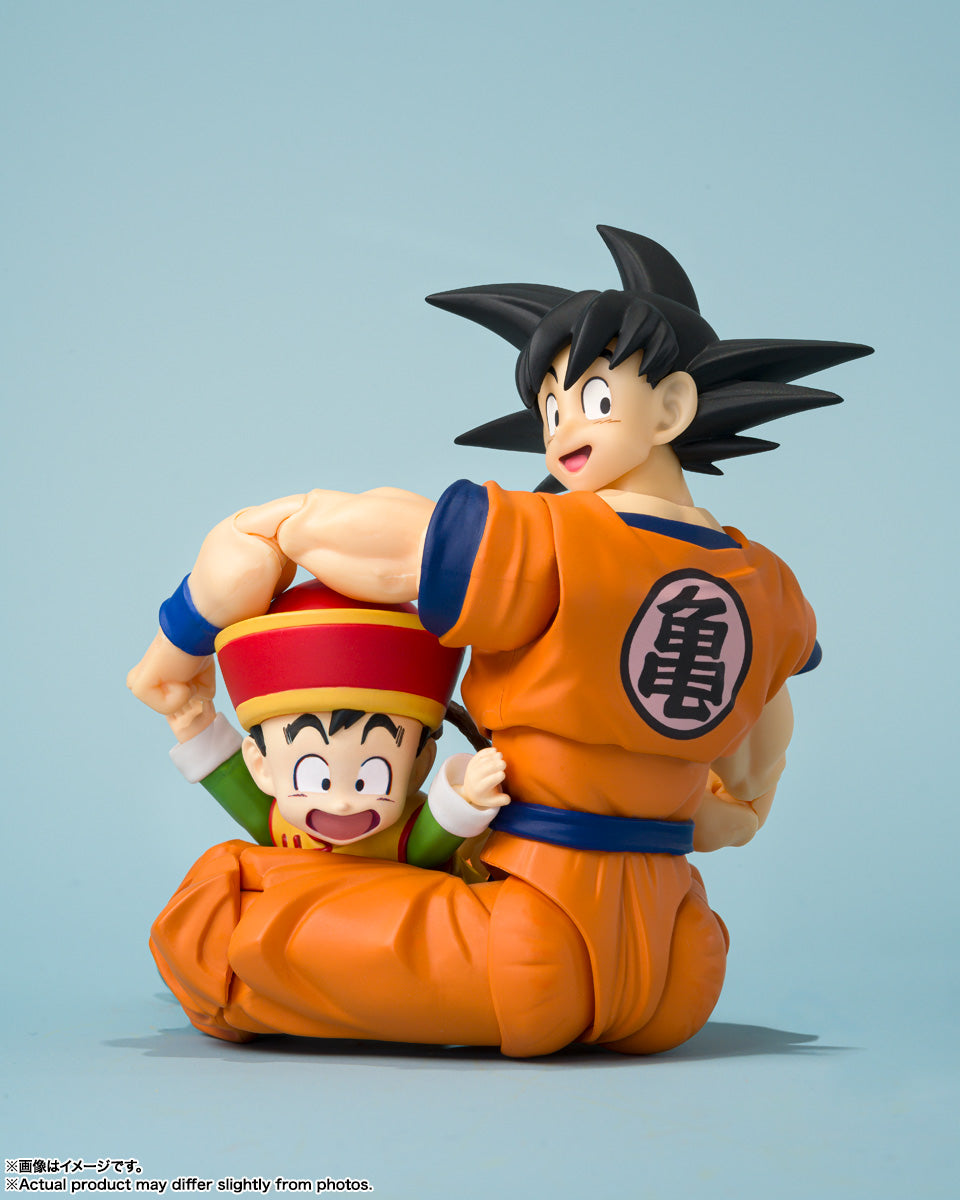 SON GOKU & SON GOHAN -KID- & KINTOUN S.H.Figuarts-Exclusive Edition