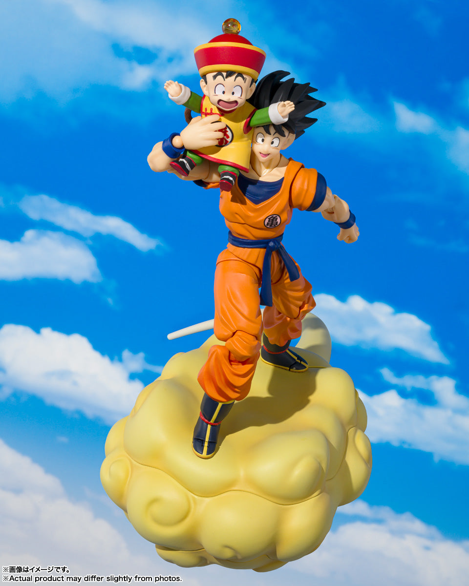 SON GOKU & SON GOHAN -KID- & KINTOUN S.H.Figuarts-Exclusive Edition