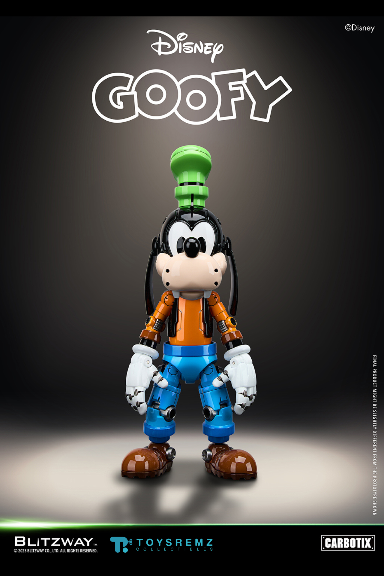 Disney Carbotix Goofy - Collectible Figure by Blitzway