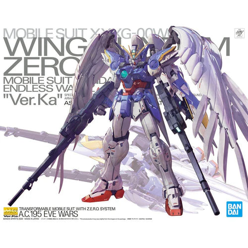 Bandai Hobby Gundam Wing Wing Gundam Zero Custom (Ver. Ka) EW 1/100 - Master Grade