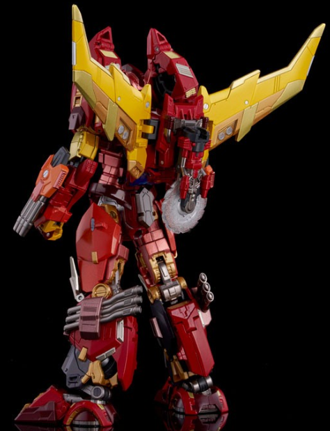 ADAMAS MACHINA Transformers AMT-01 Rodimus back view