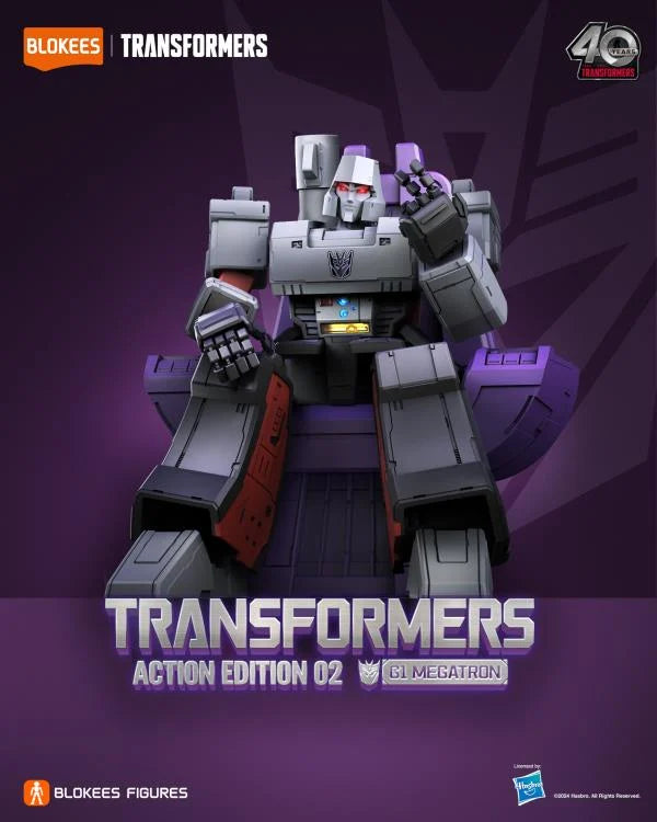 Transformers Action Edition 02 Megatron (G1) Blokees Model Kit (International Ver.)