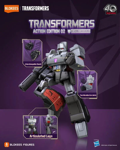 Transformers Action Edition 02 Megatron (G1) Blokees Model Kit (International Ver.)