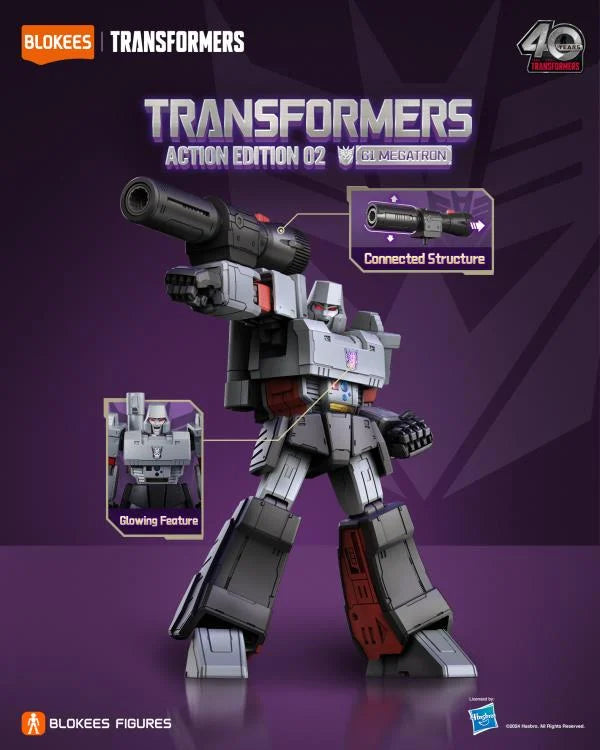 Transformers Action Edition 02 Megatron (G1) Blokees Model Kit (International Ver.)