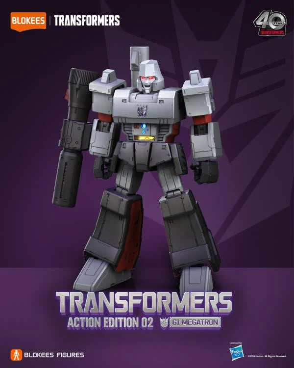 Transformers Action Edition 02 Megatron (G1) Blokees Model Kit (International Ver.)